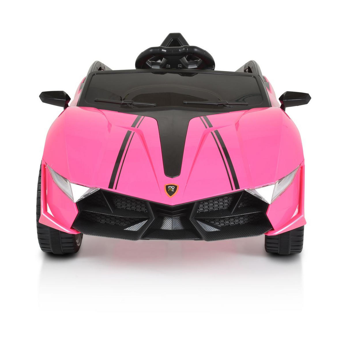 ELEKTROAUTO Cordoba MP3 Anschluss, Fernbedienung, Gurt, Bluetooth - Rosa, Kunststoff (113/66/47cm) - Moni