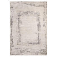 TEPPICH modern Flachgewebe ROMA Grau 200 x 300 cm - Grau, Textil (200/300cm) - Novatrend