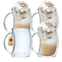 TEEGLAS 200ml (4er-Set) - Transparent, Glas (0.2L) - Intirilife