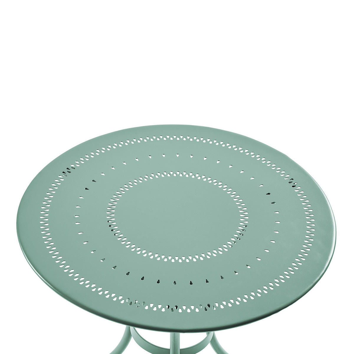 GARTENMÖBEL-SET (3-teilig) Century - Salbeigrün, Metall - Butlers