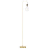 STEHLAMPE Savena 14/20/140 cm - Goldfarben, Metall (14/20/140cm) - Beliani