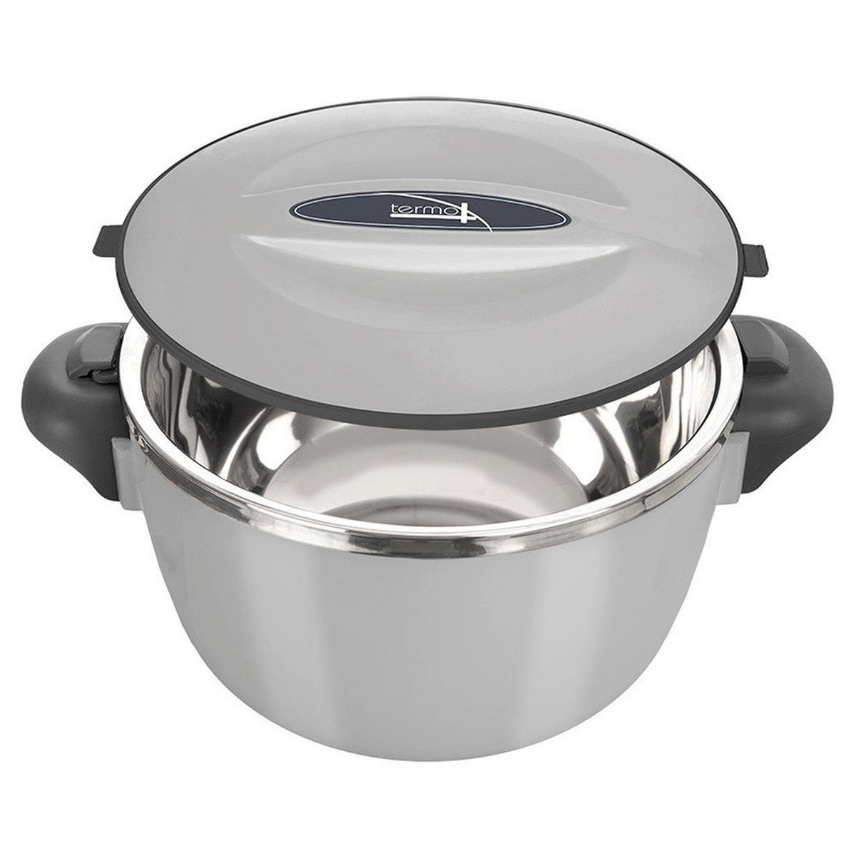 LUNCHTHERMOSKANNE Termo Edelstahl 900 ml - Grau, Kunststoff (22/10.5/18cm) - Orion 