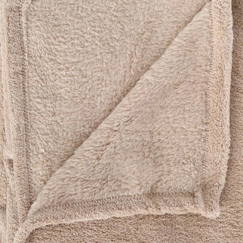 FLEECEDECKE 150/125 cm - Beige, Textil (125/150cm) - Atmosphera Createur d´interieur