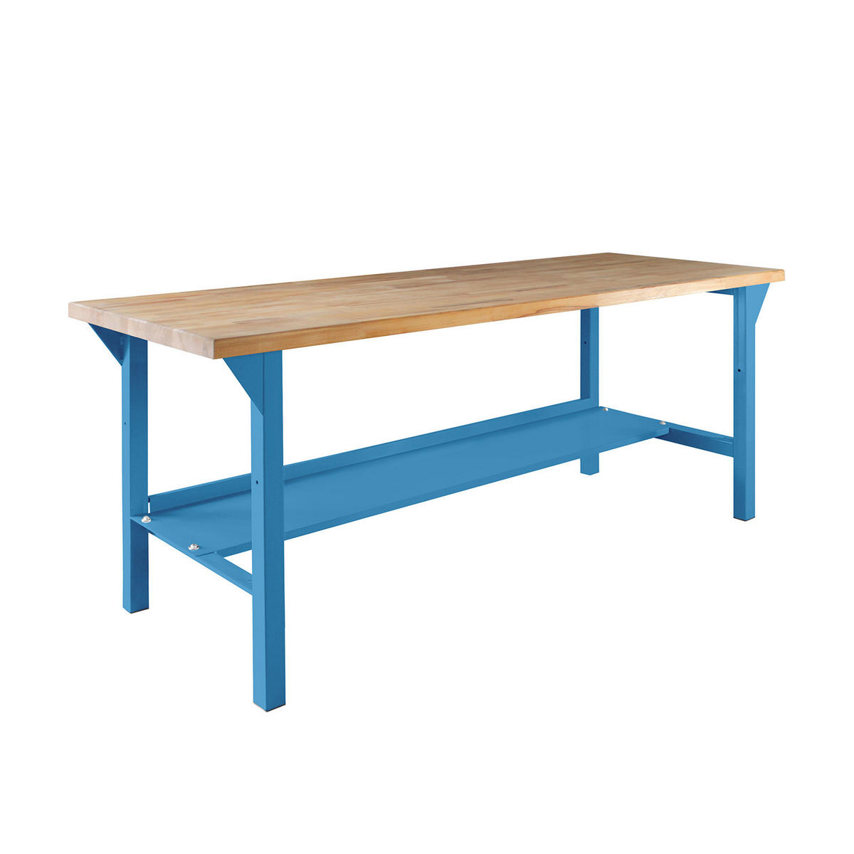 WERKBANK Giant Rhino Plus 84x200x70cm Traglast 500kg Lichtblau - Blau, Holz (200/84/70cm) - PROREGAL