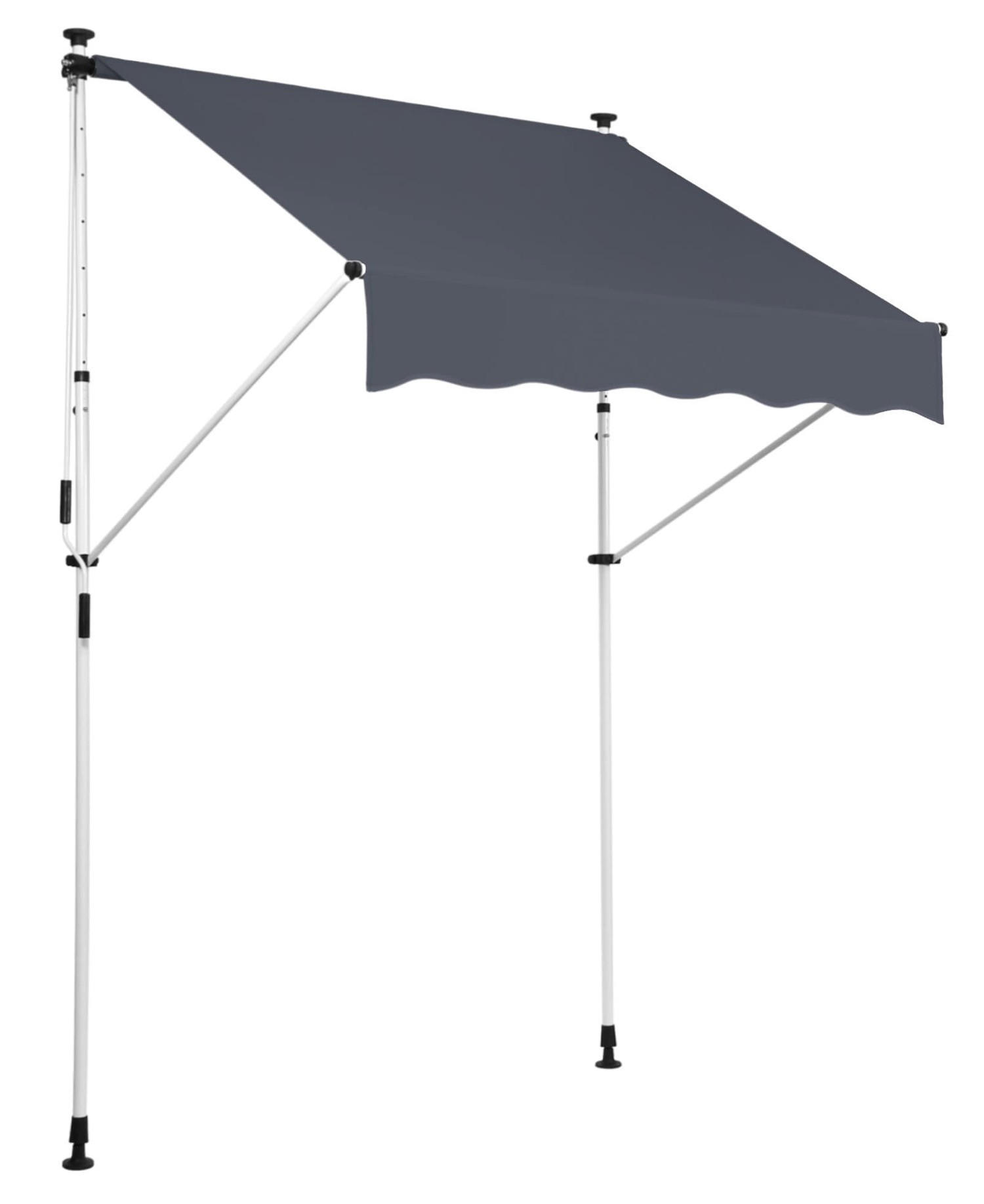 KLEMMMARKISE Wendy 300x120 cm anthrazit - Grau, Metall (300/220/120cm) - TPFGarden