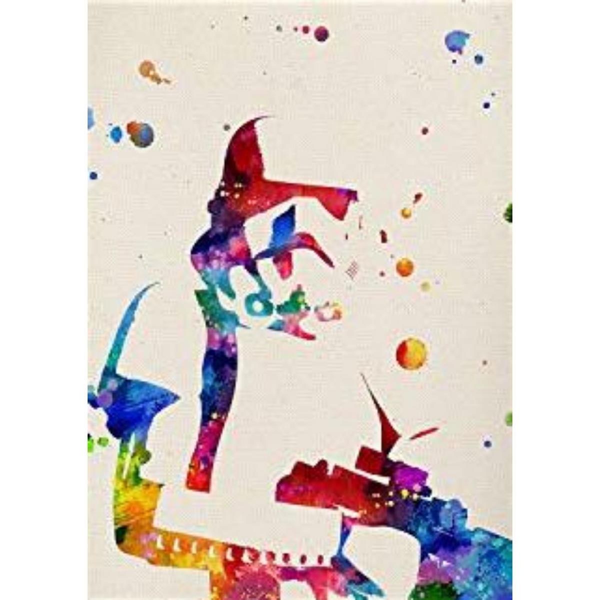 POSTER Stormtrooper Aquarell A4 Rahmenlos - Klar, Papier (29.7/5/21cm) - Nacnic