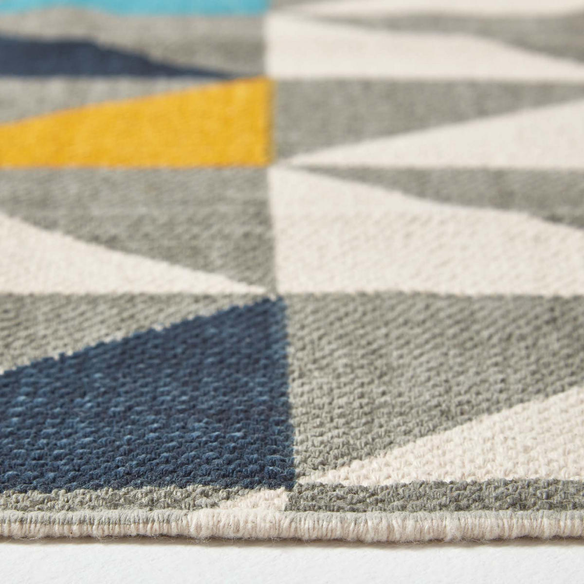 BAUMWOLLTEPPICH Copenhagen geometrisch 90/150 cm - Multicolor, Textil (90/150cm) - Homescapes