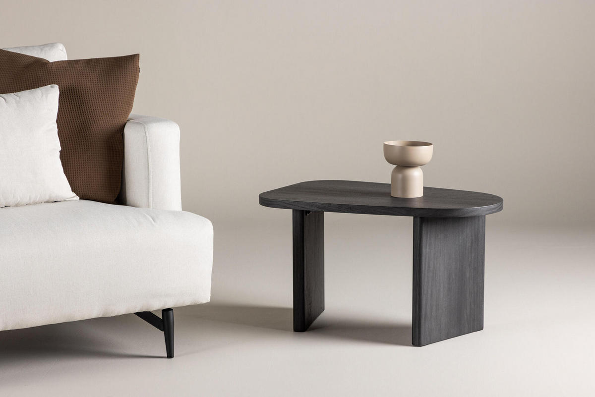 BEISTELLTISCH GRONVIK Schwarz 45x70x40 cm - Schwarz, Holzwerkstoff (70/45/40cm) - FURNLUX