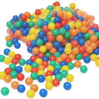 BÄLLEBAD-BÄLLE 100 Stück, bunt, 6 cm - Multicolor, Kunststoff (6/6/6cm) - Littletom