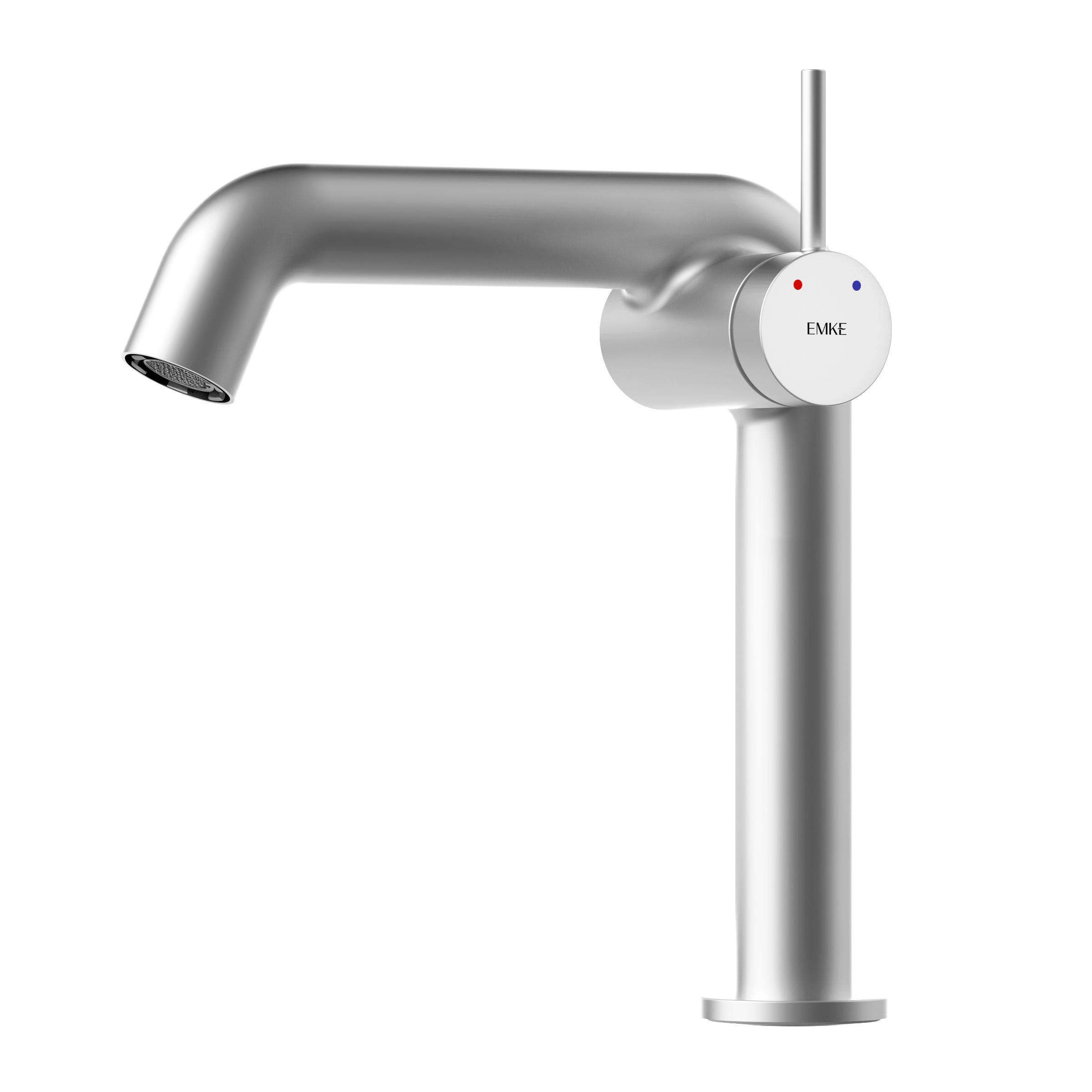 WASCHTISCHARMATUR Chrom 15cm - Chromfarben, Metall (20/7.6/22.2cm) - EMKE