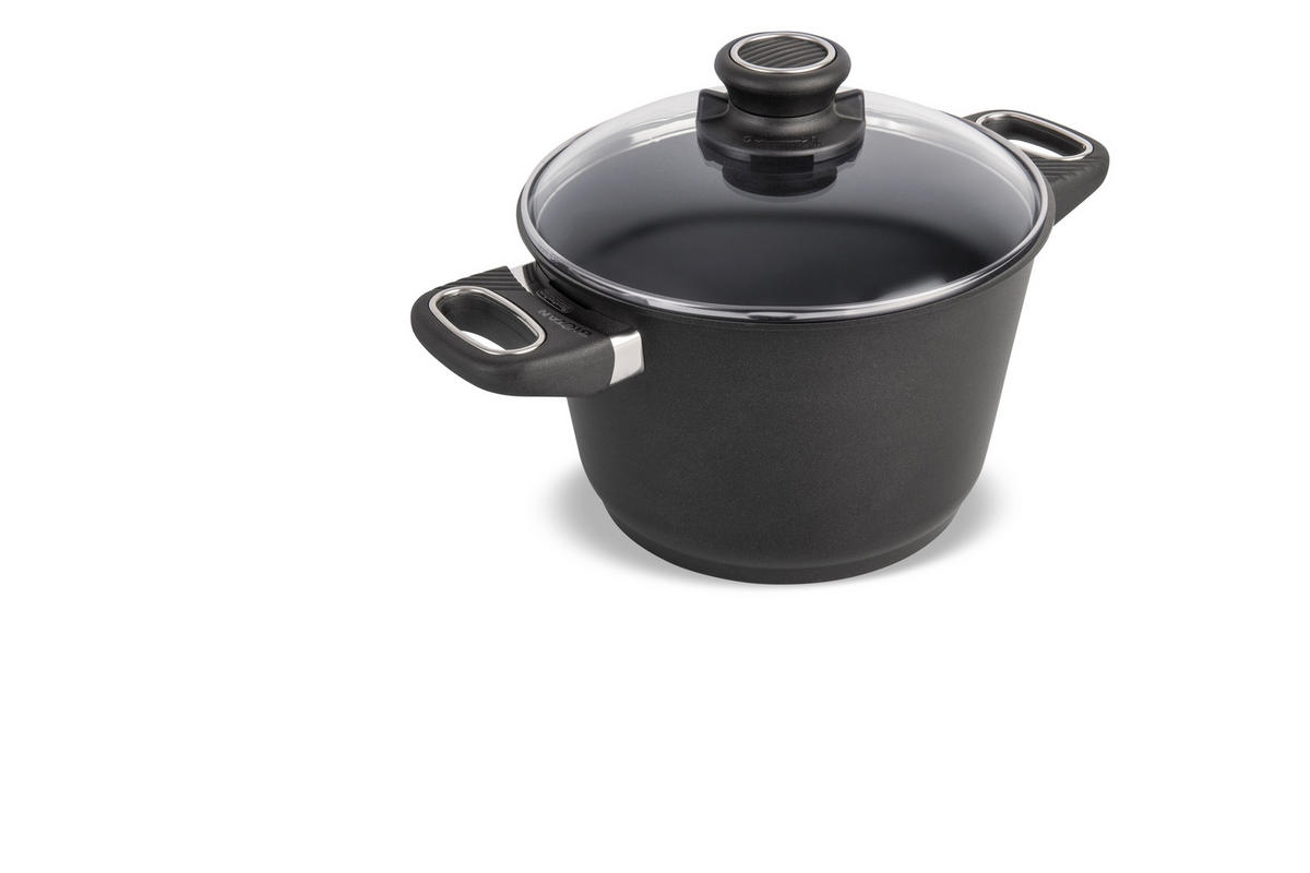 KOCHTOPF Ø20CM - Schwarz, Kunststoff/Metall (20cm) - Gastrolux