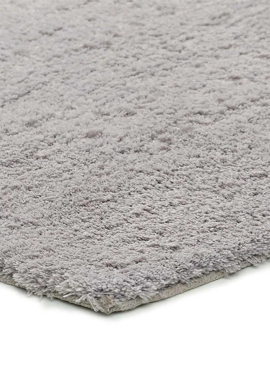 HOCHFLORTEPPICH Silber Shanghai 140/200 cm - Hellgrau, Textil (140/200cm) - Atticgo