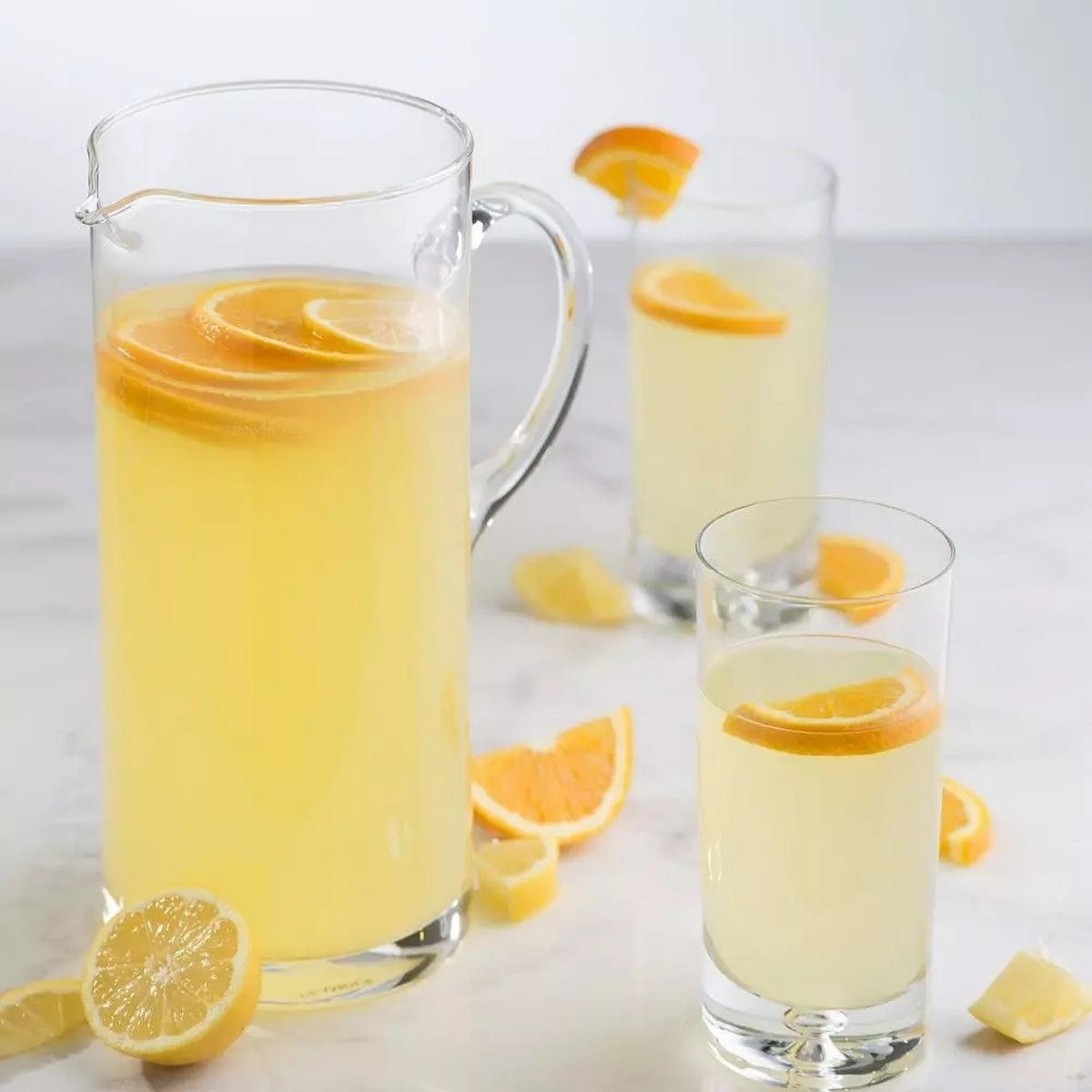 KRUG, 1 Stk., 1300 ml, Handgemacht - Transparent, Glas (1.3L) - Krosno Glass
