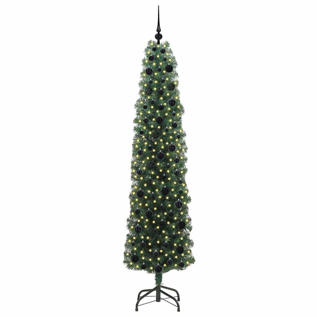 vidaXL Weihnachtsbaum Grün 210 cm