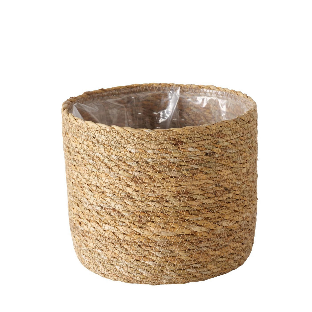 ÜBERTOPF SOPHY 3er-Set - Braun, Naturmaterialen (19/16/19cm) - Boltze Home