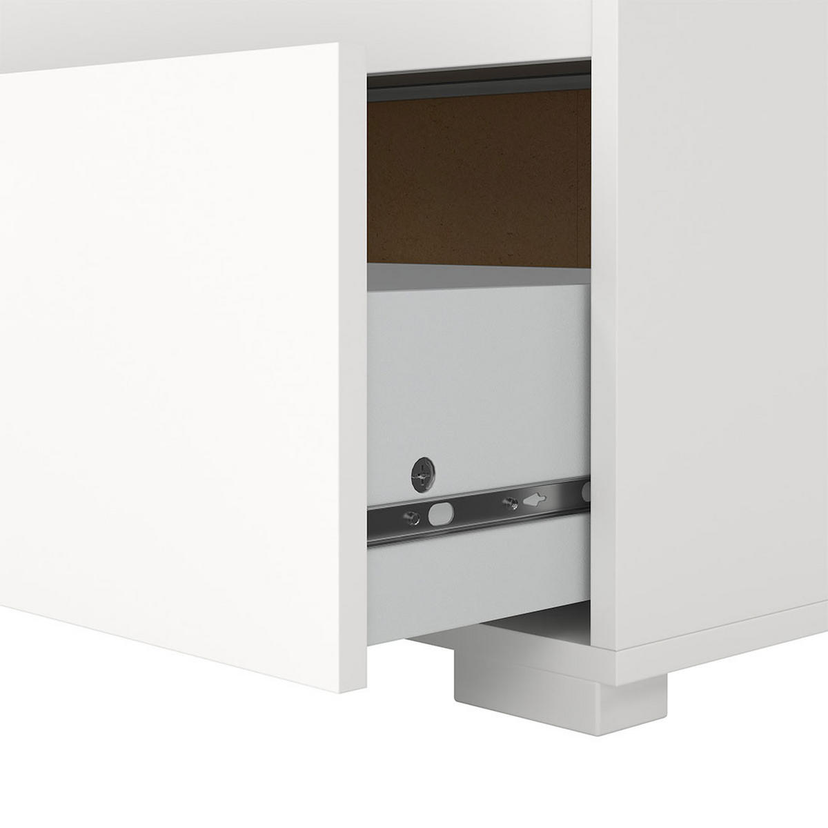 KOMMODE, Sofia, Weiß, Holzwerkstoff, 71 x 40 x 83 cm - Weiß, Holzwerkstoff (71/83/40cm) - ebuy24