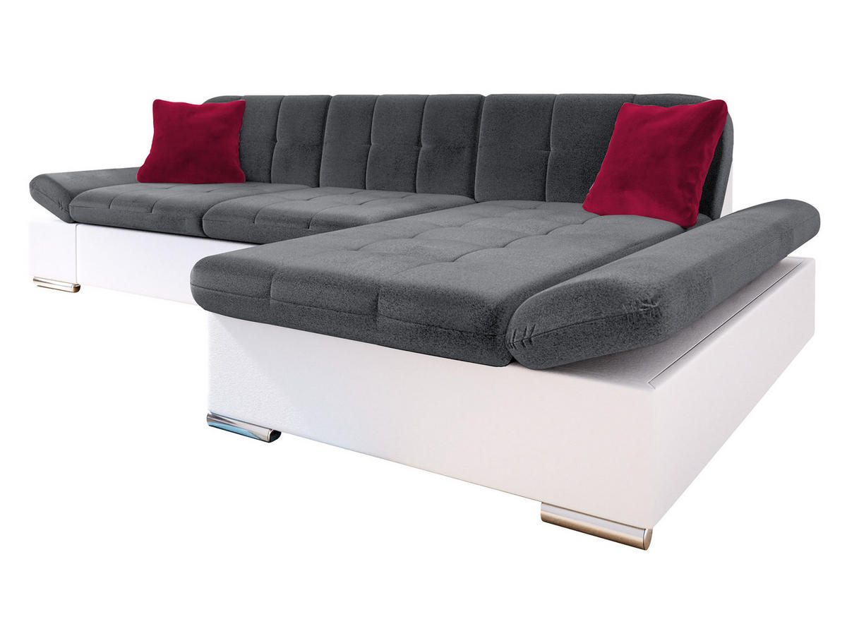 ECKSOFA Malwi, Seite: Rechts - Multicolor, Holz/Textil (278/161cm) - MIRJAN24