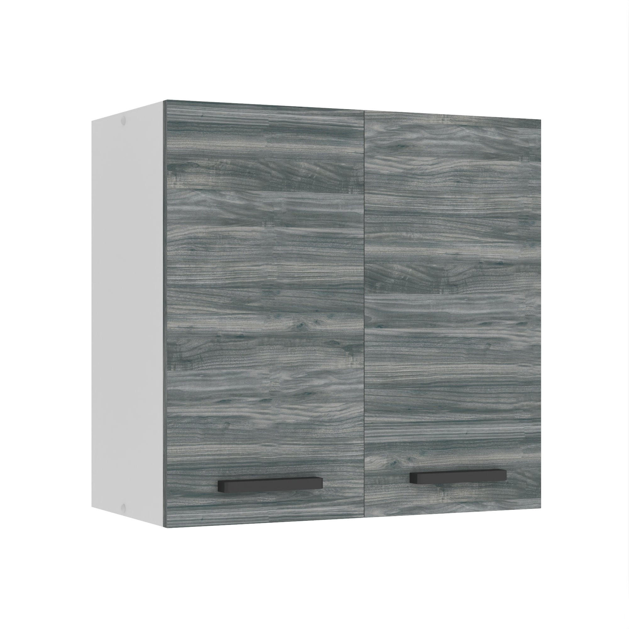 HÄNGESCHRANK SG2 60 cm, mit 2 Türen, Glamour Wood - Grau, Holz (60/58/29.6cm) - B BELINI GROUP