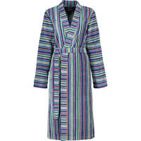 BADEMÄNTEL DAMEN KIMONO STREIFEN 6217 MULTICOLOR - 12 - Multicolor, Textil (Lnull) - Cawoe