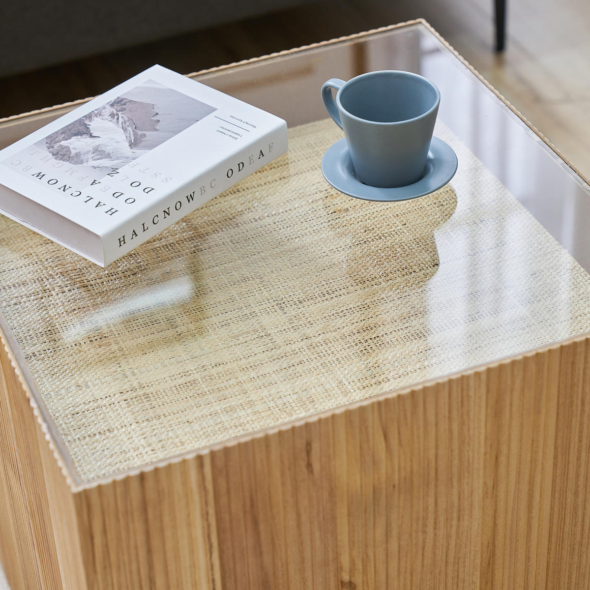 BEISTELLTISCH EVA Natur - Naturfarben, Holzwerkstoff (50/50/45cm) - SVITA