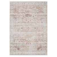 VINTAGE-TEPPICH George waschbar 60x120 cm - Rosa, Kunststoff (60/120cm) - benuta