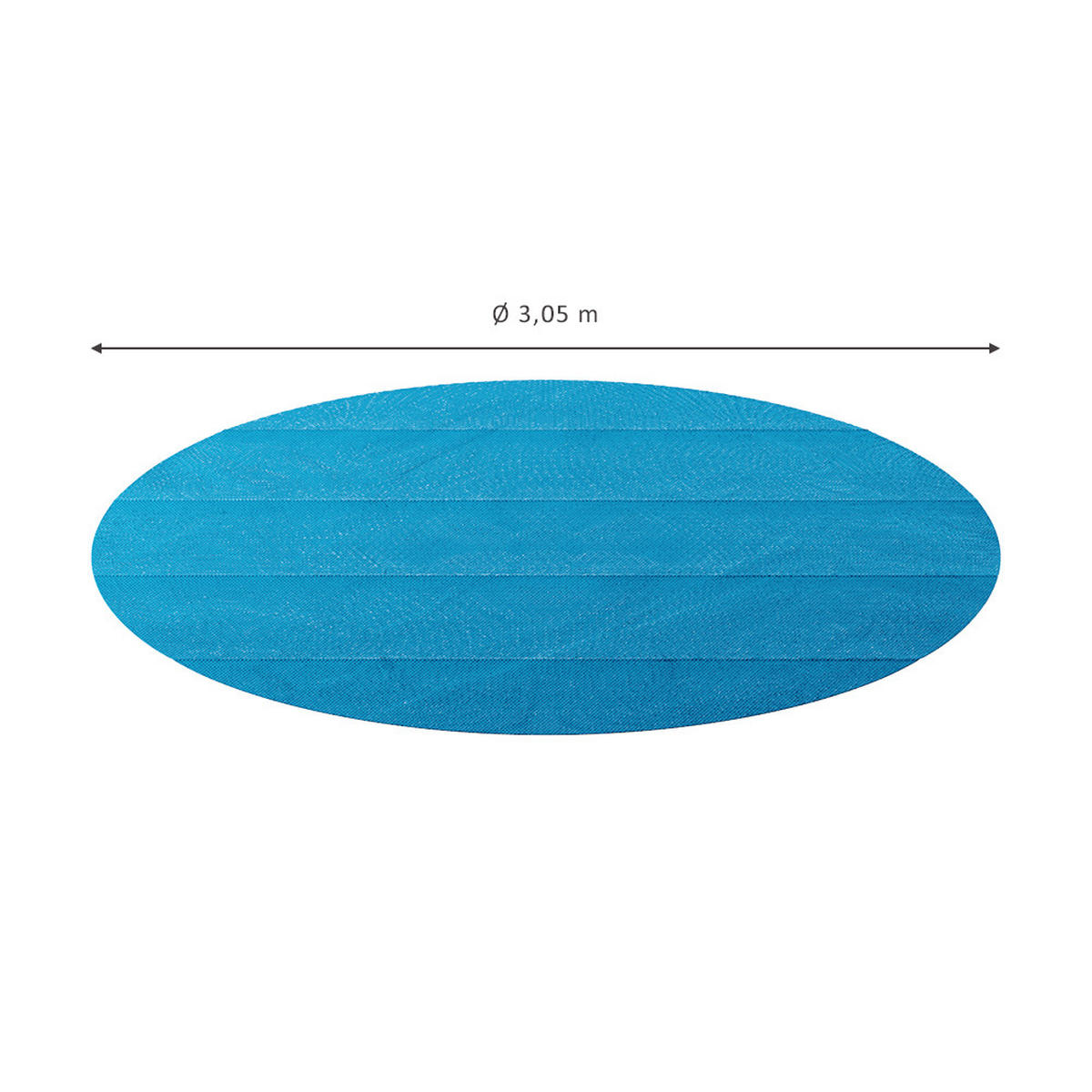 SOLARFOLIE Blau 305 cm - Dunkelblau, Kunststoff (305/305cm) - OK-Living