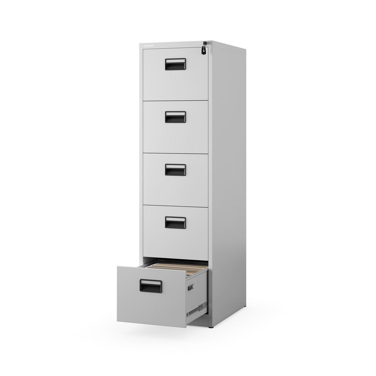 AKTENSCHRANK aus Metall SARA V5 460 x 1625,5 x 600 mm - Grau, Metall (46/163/60cm) - Jan Nowak