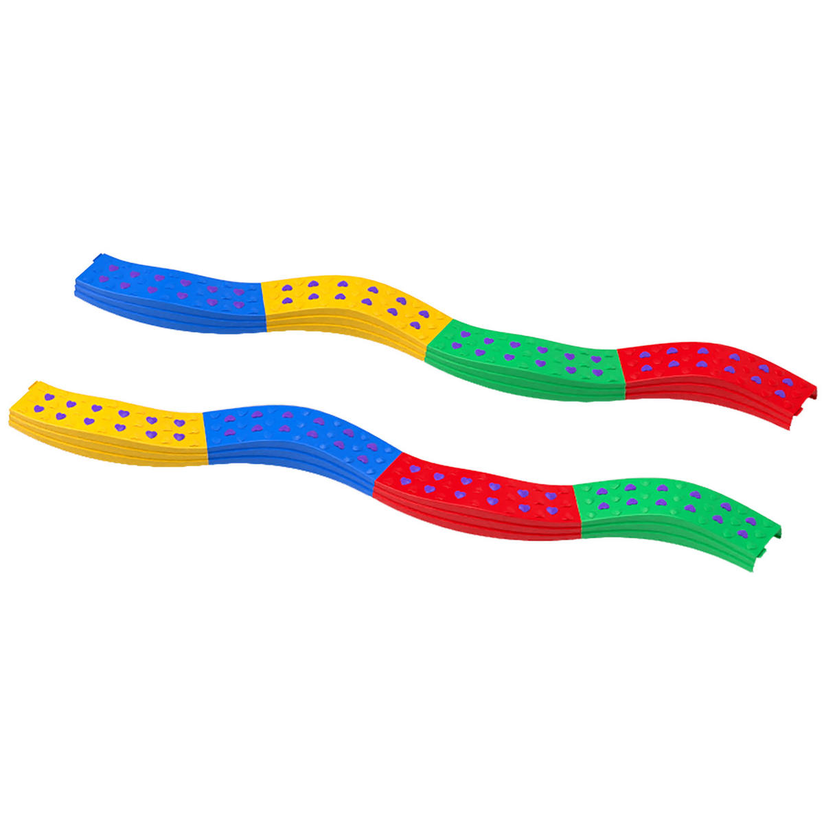 GLEICHGEWICHTSBALKEN DE-18650 Mehrfarbig - Multicolor, Kunststoff (125/125cm) - ComfortXL