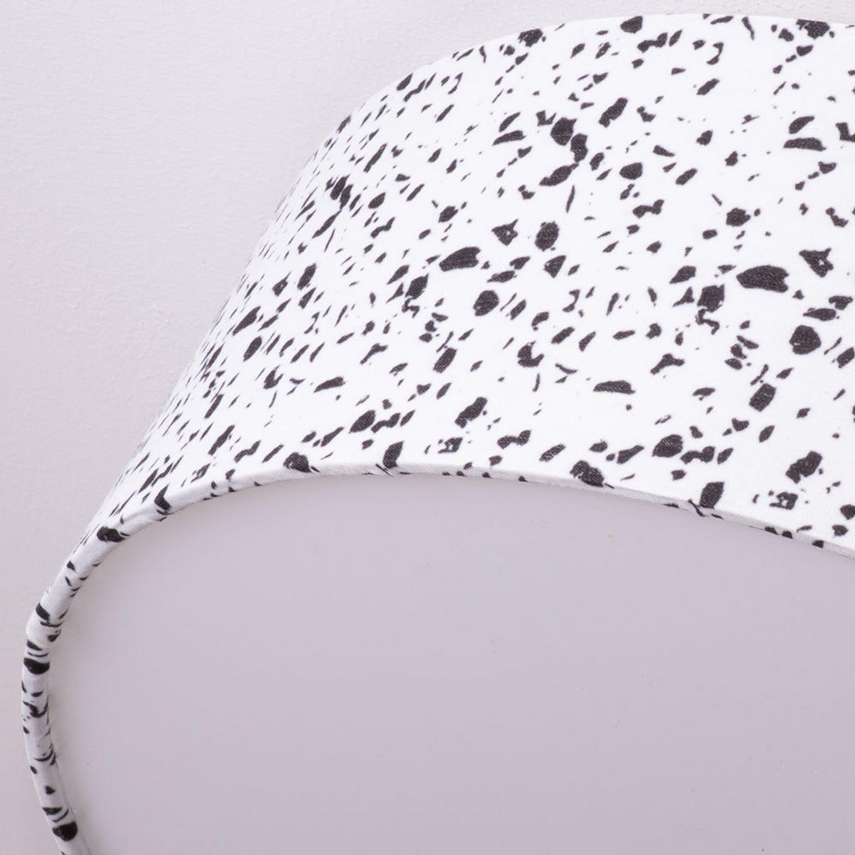 DECKENLEUCHTE VARIOS Weiß Terrazzo-Mosaik Optik - Weiß, Metall (38/38/10cm) - Globo Lighting