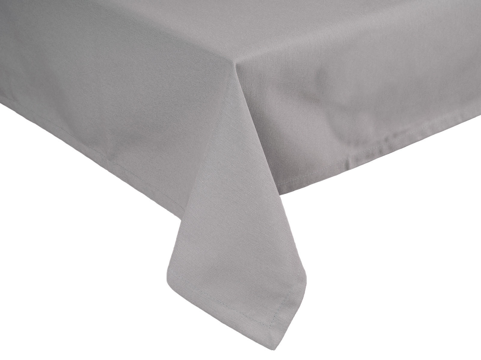TISCHDECKE Wunschton silber 130/200 cm - Grau, Textil (130/200cm) - beties Heimtextil