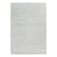 TEPPICH sehr weich mit Relief-Effekt Blau - Blau, Textil (160/230cm) - AFK Living