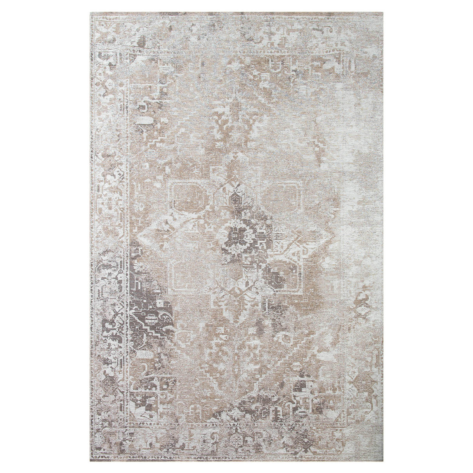 TEPPICH Heris Mouse Hair 170/240 cm - Grau, Textil (170/240cm) - Lola&Moi