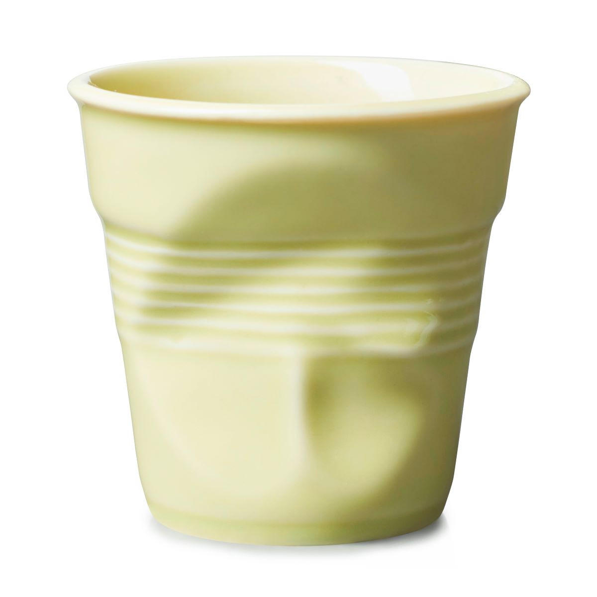 KNICKBECHER Cappuccino 0,18l Jaune acidulé - Multicolor, Keramik (0.18L) - Revol Porcelaine France