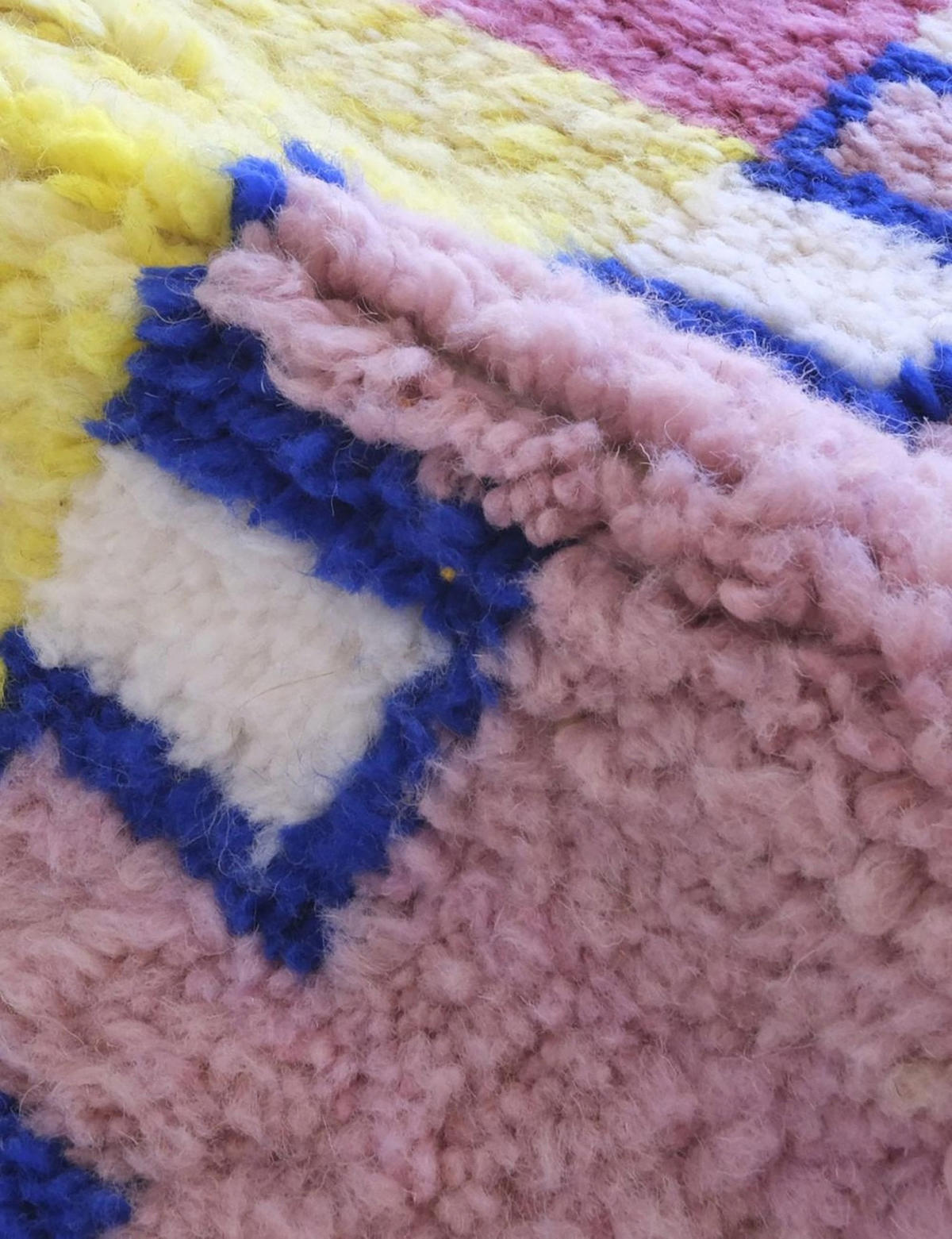 BERBERTEPPICH aus reiner Wolle 150x 216 cm - Multicolor, Naturmaterialien (150/216cm) - AFK Living