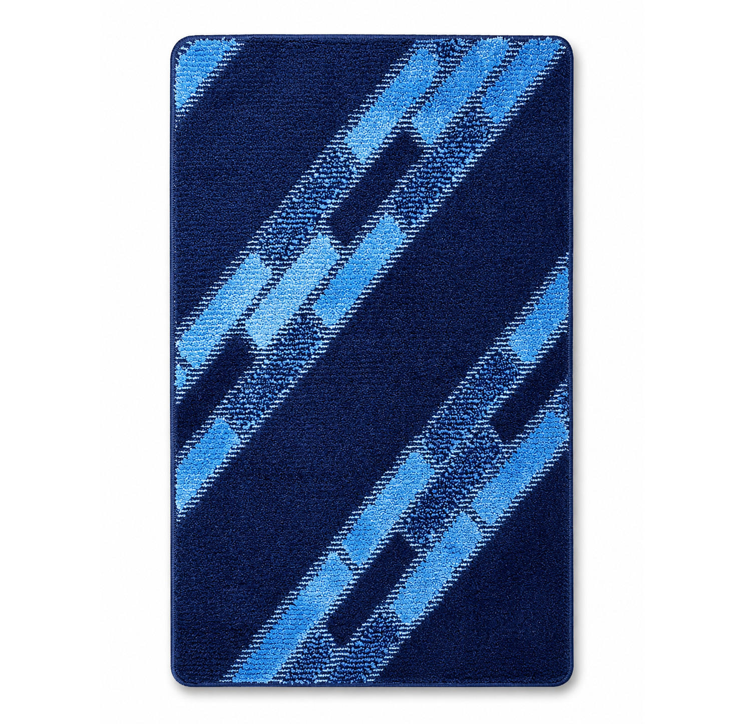 BADEMATTE 80/200cm BLAU - Blau, Textil (80/200cm) - ROLFNERS