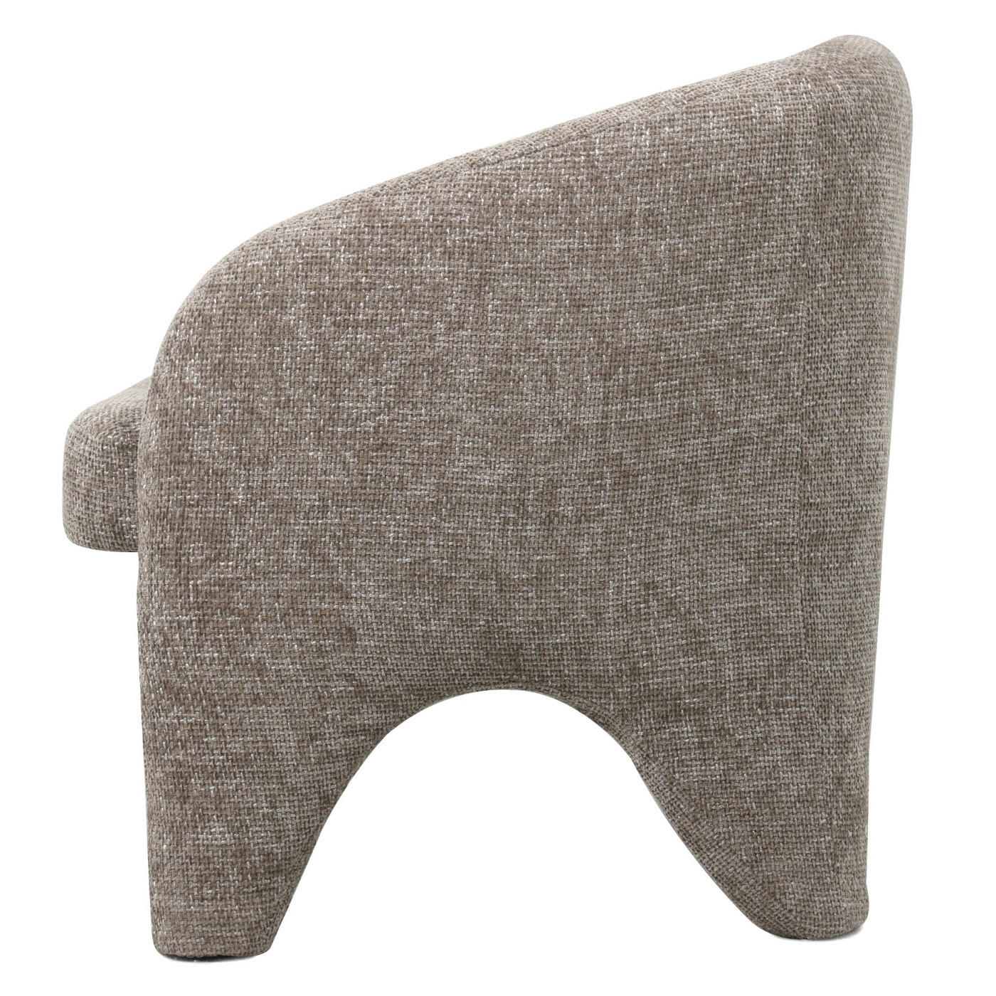 SESSEL aus Stoff, taupe - Taupe, Textil (74/75/73cm) - Giga Meubel