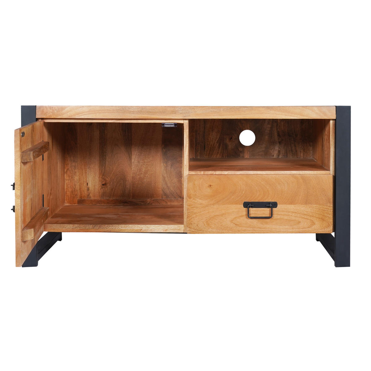 TV-MÖBEL Boaz Braun 45/110/55 cm - Braun, Holz (110/55/45cm) - Starfurn