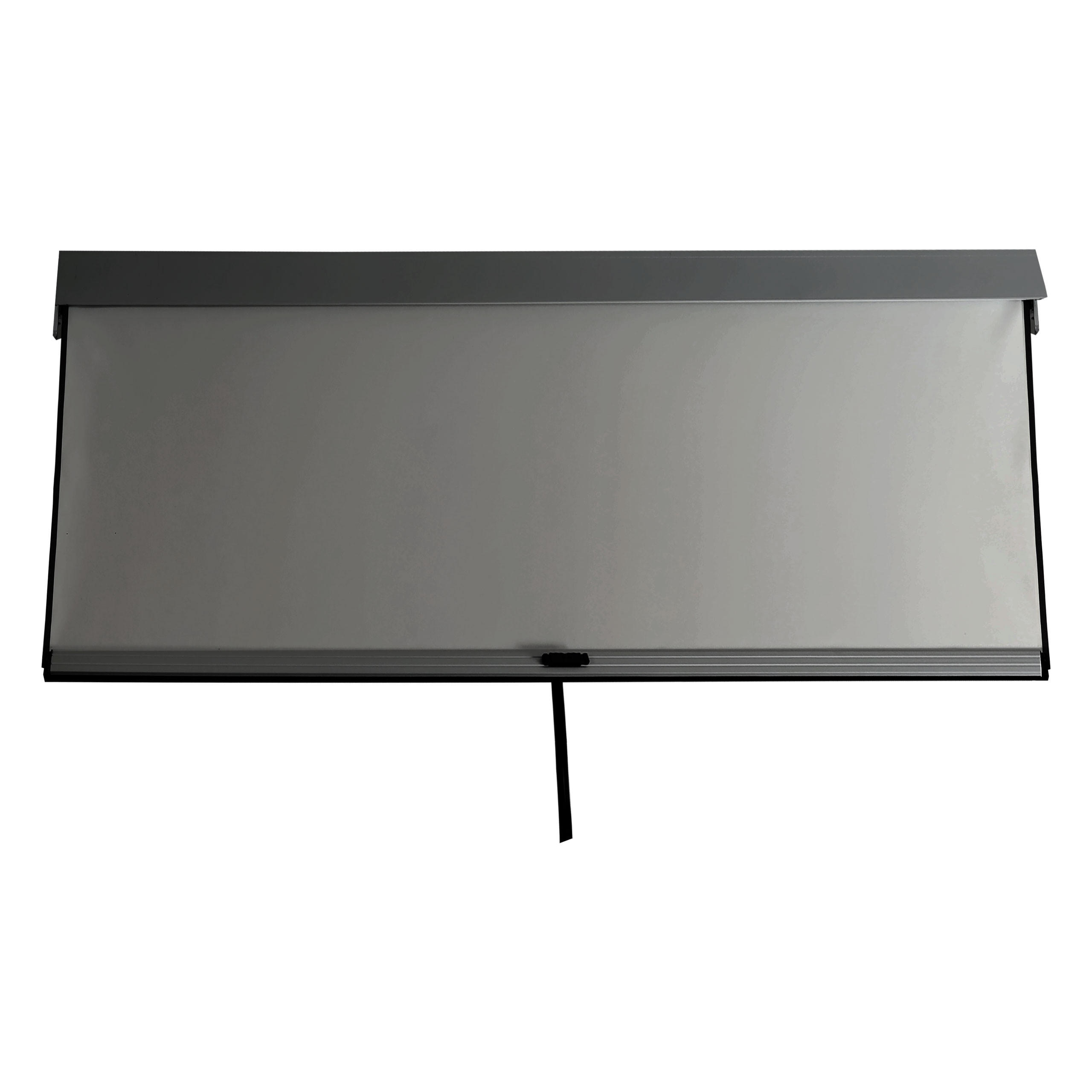 SEITENWAND FÜR PERGOLA Anthrazit - Anthrazit, Textil (271/205/1cm) - MCW