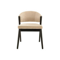 STUHL - 53.5 cm x 64 cm - stoff - beige Zelvyn - Beige, Textil (53.5/76/64cm) - Vente-Unique