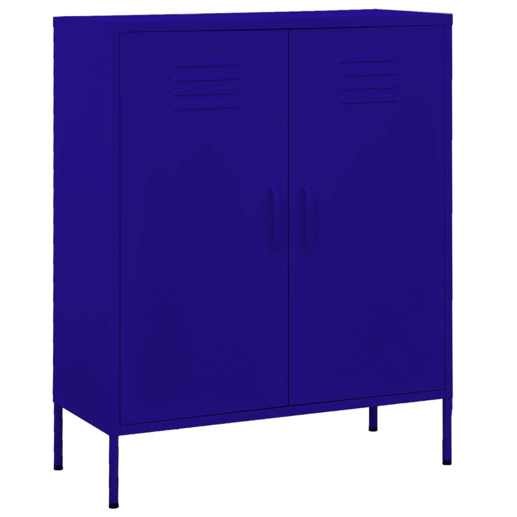 Deluke Metallschrank Blau 80x101.5x35 cm