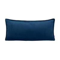 KISSENHÜLLE Samt&Sonders admiral-blau 30/70 cm - Blau/Dunkelblau, Textil (30/70cm) - beties Heimtextil