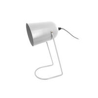 TISCHLAMPE Weiß 18/18/30 cm - Weiß, Metall (18/18/30cm) - Leitmotiv