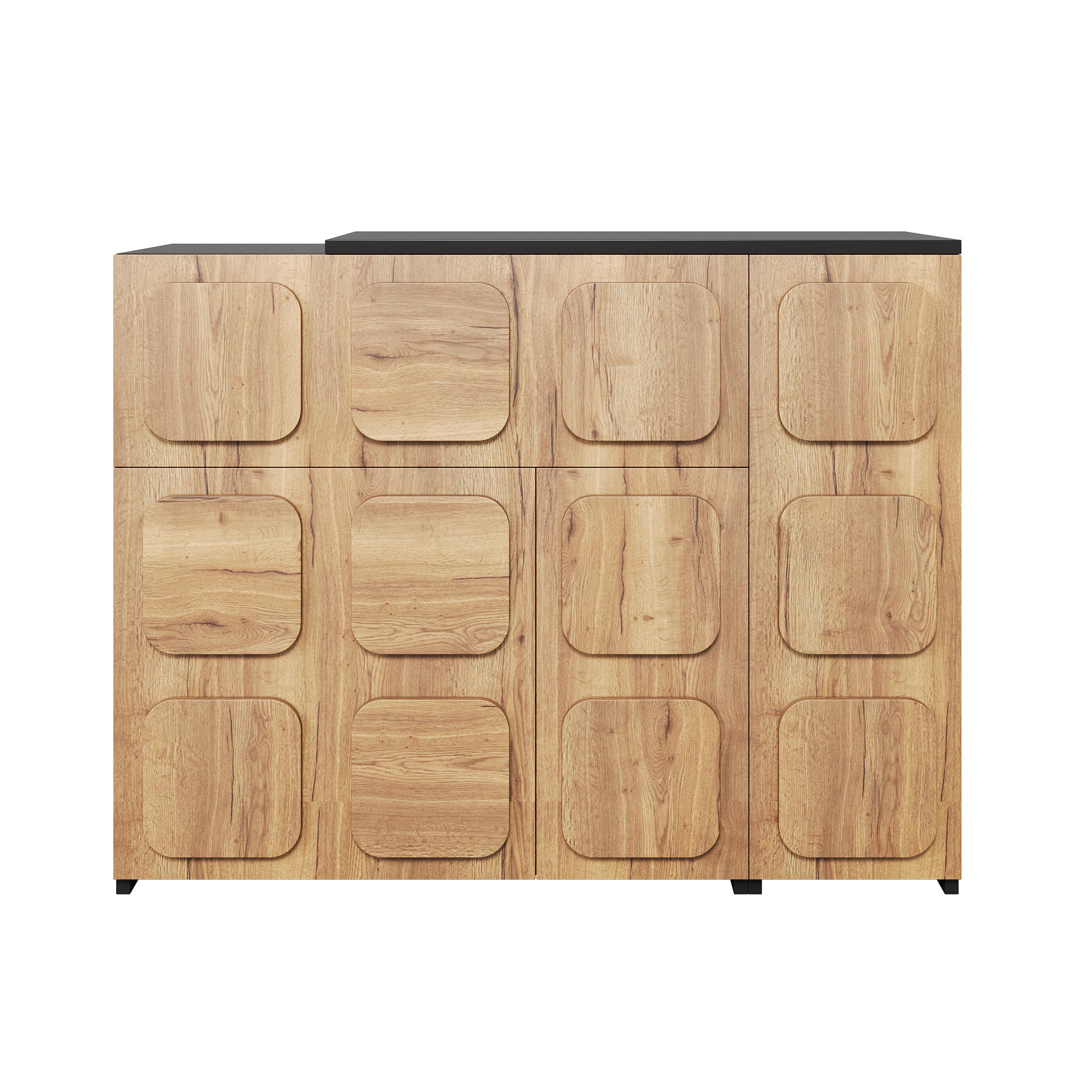 Urban Meuble Sideboard Natur 107.5x83.5x35 cm