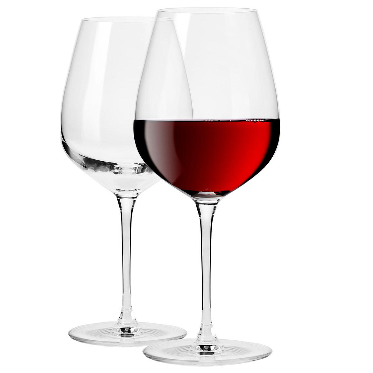 ROTWEINGLÄSER Duet, 2er-Set, 580 ml - Transparent, Glas (0.58L) - Krosno Glass