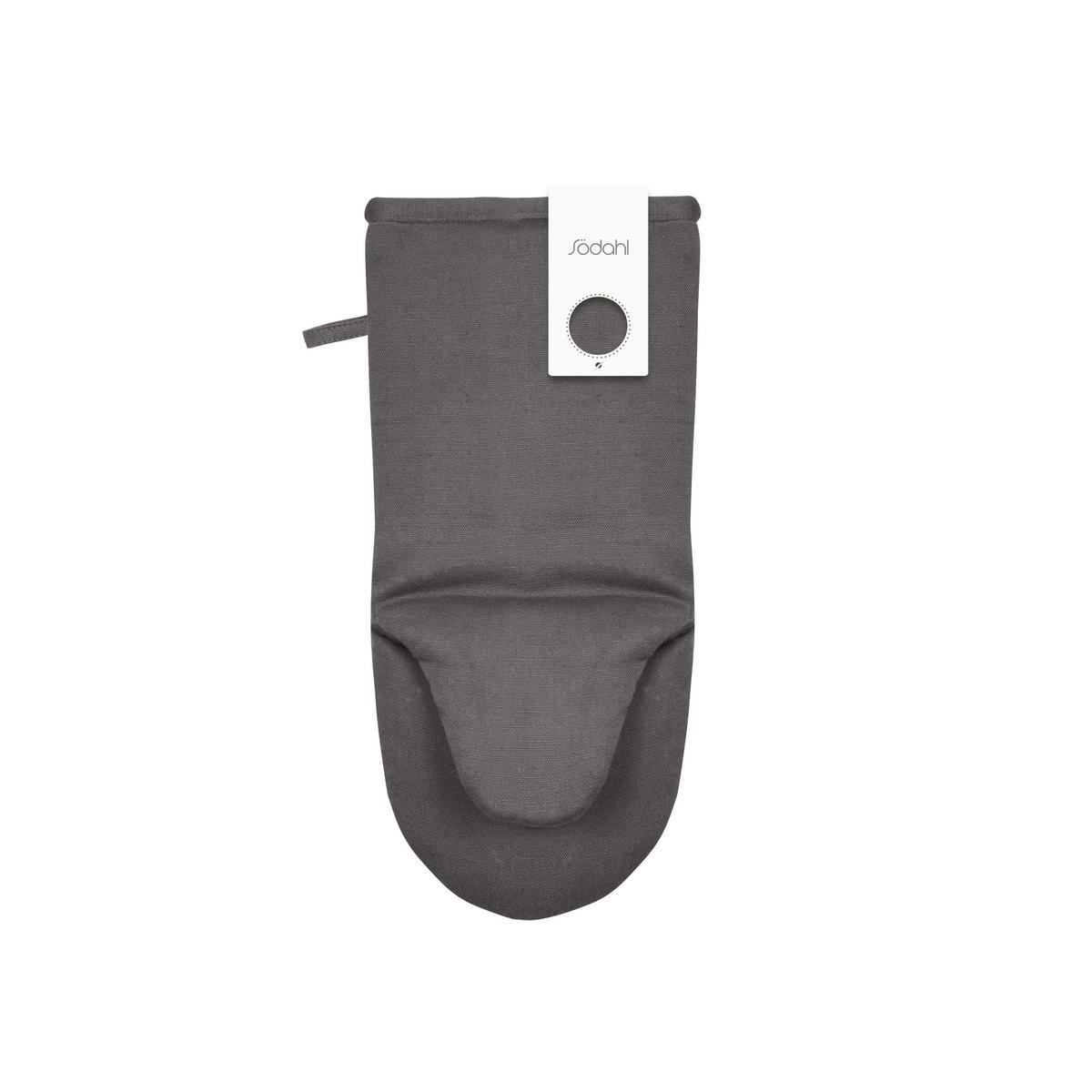 OFENHANDSCHUH 16x35 cm Soft 1 Stck. Grey - Grau, Textil (17/37cm) - Södahl