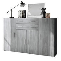 HIGHBOARD Aron Fronten in Avola-Anthrazit - Anthrazit, Holzwerkstoff (166.5/106.5/35cm) - Vladon