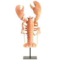 ORNAMENT Lobster Orange 25/14/56.5 cm - Orange, Kunststoff (14/56.5/25cm) - Light & Living
