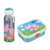 LUNCHSET MIT THERMOFLASCHE Campus Peppa Pig 2er Set - Türkis/Multicolor, Kunststoff (1/1/1cm) - Mepal