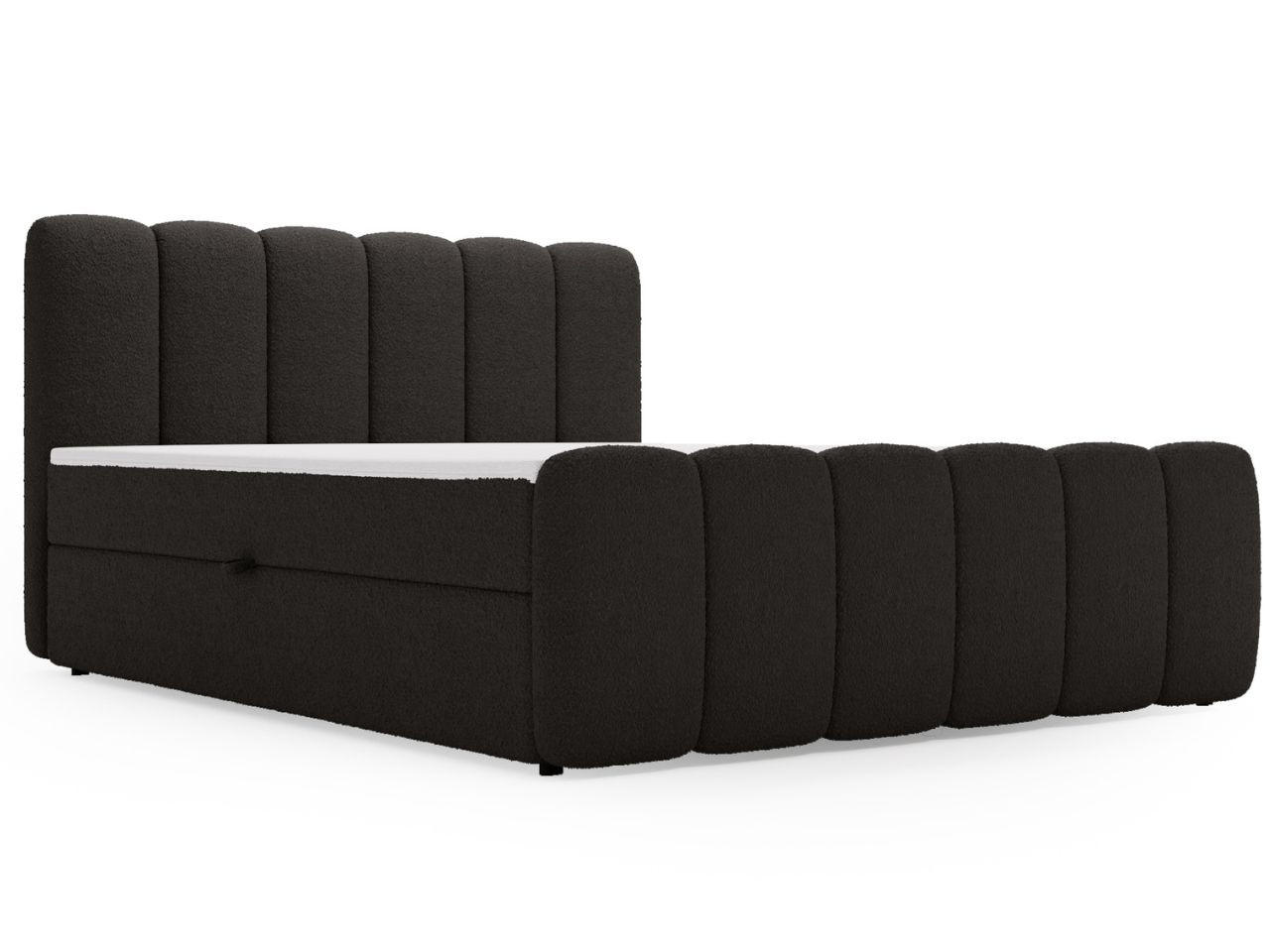 Graingold Boxbett Schwarz 200x200 cm