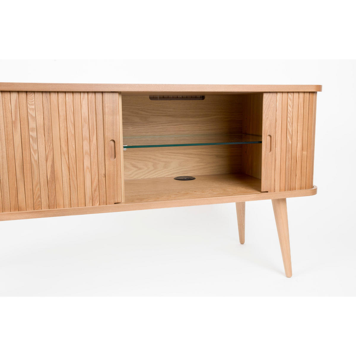 SIDEBOARD Barbier Natur - Naturfarben, Holzwerkstoff (120/57.5/40cm) - Zuiver